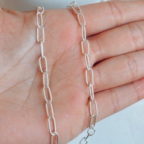 Producto - Cadena Siana Acero Blanco - 0