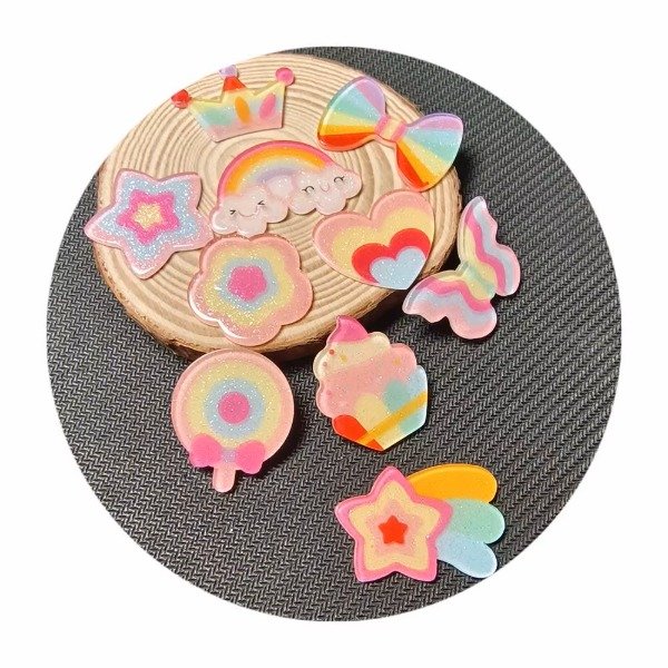Producto - Pines super kawaii Arcoíris