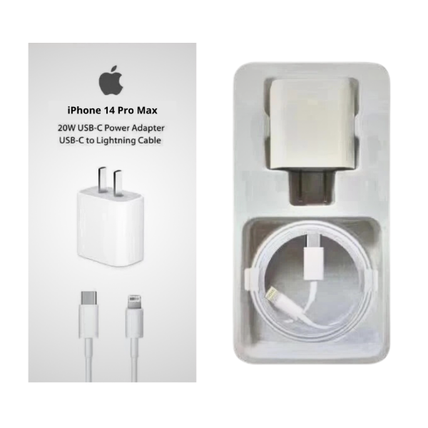 Producto - Cargador completo Iphone 20w