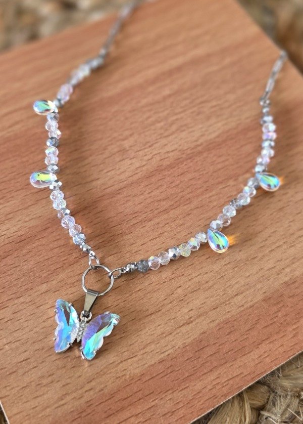 Producto - Gargantilla Irisdecent Butterfly