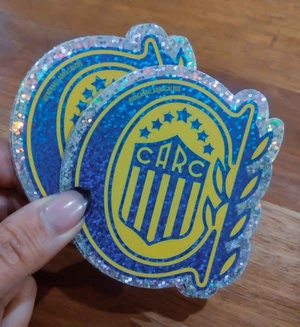 Producto - ESCUDO GLITTER 8CM