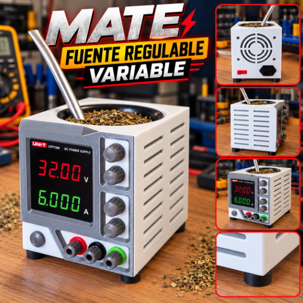 Producto - Mate fuente regulable