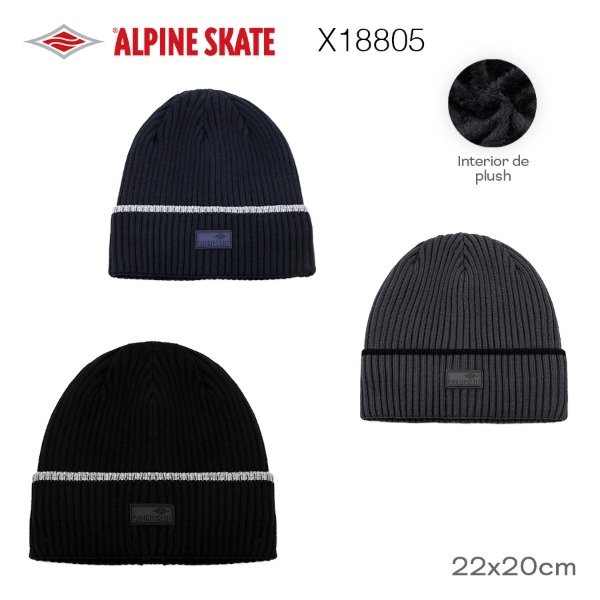 Producto - GORRO ALPINE SKATE INTERIOR PIEL 18805