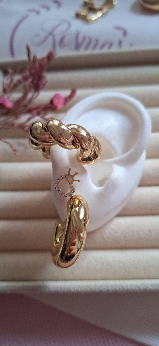 Producto - Set de aros corazón