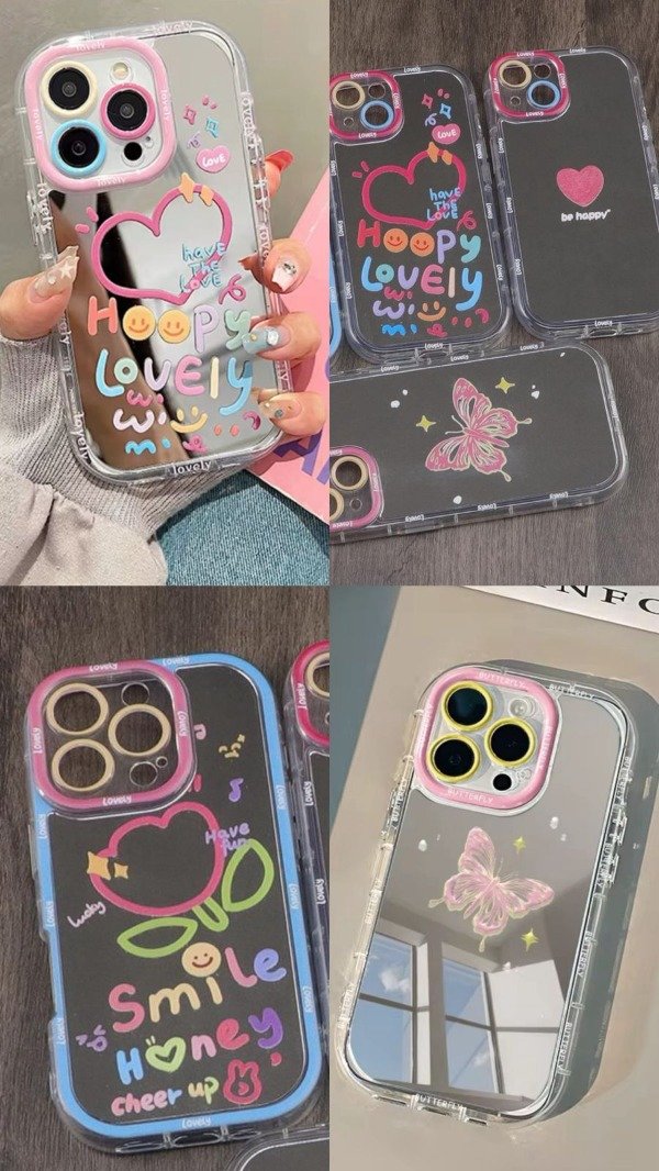Producto - Funda Espejada Diseño (Iphone 13/14/15)