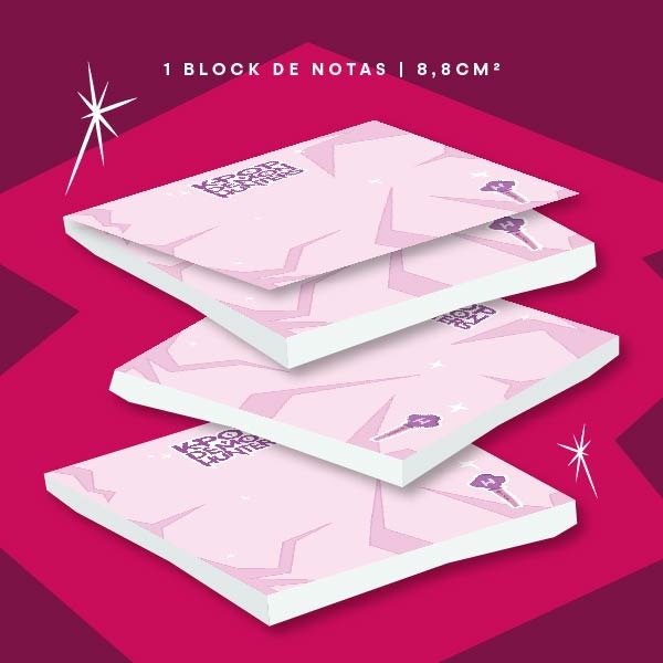 Producto - Block de notas - K pop demon hunters