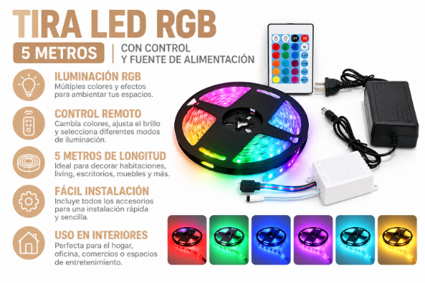 Producto - Kit tira led rgb - 0