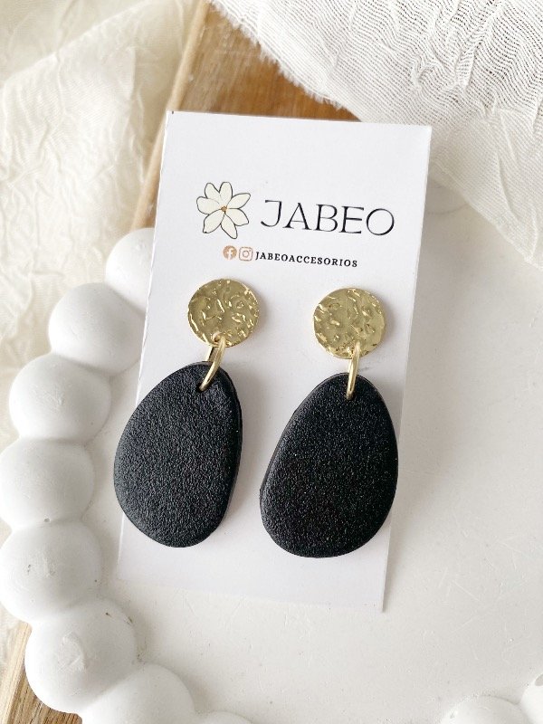 Producto - Aros drops black