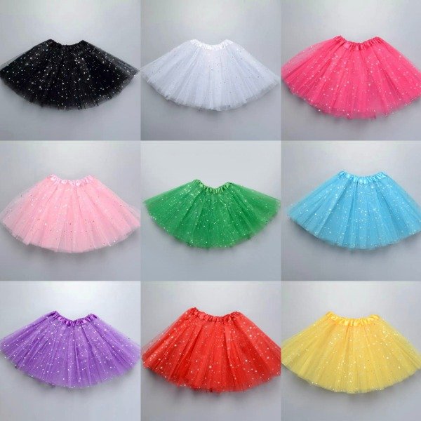 Producto - Tutú con brillos elastizado