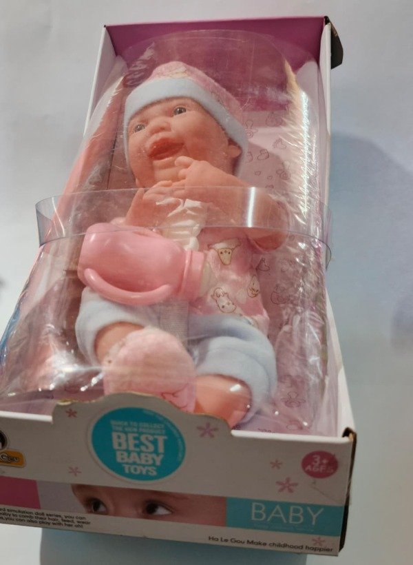 Producto - MUÑECA CAJA CUNA Y MAMADERA - 1
