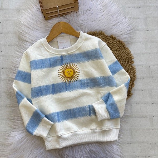 Buzo de argentina para niños