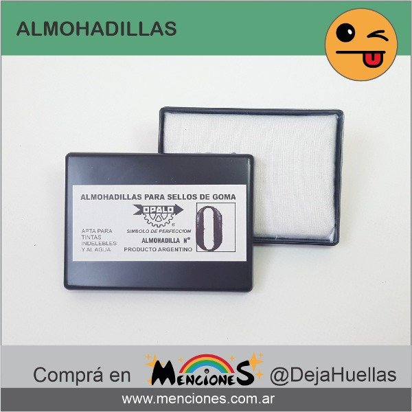 Producto - Almohadilla Nro 0 de 8x6 cm, Ópalo