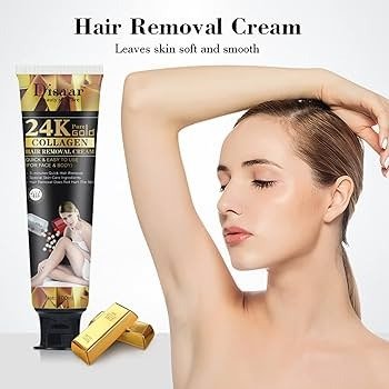 Producto - Crema depilatoria 24 K GOLD 100 grs