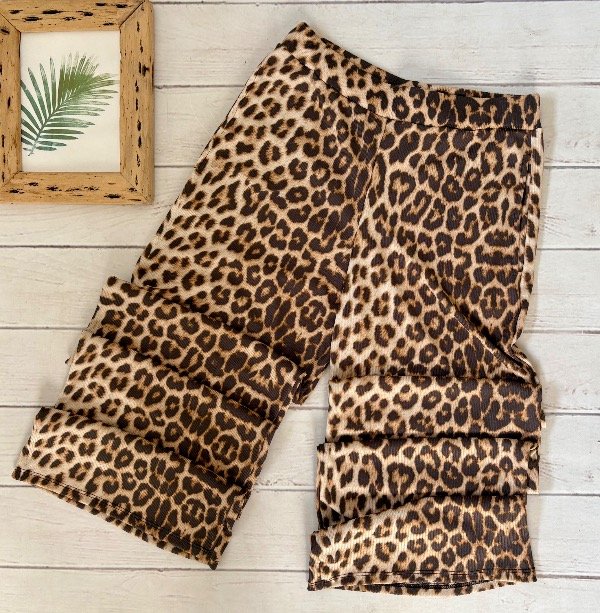 Pantalón recto morley print