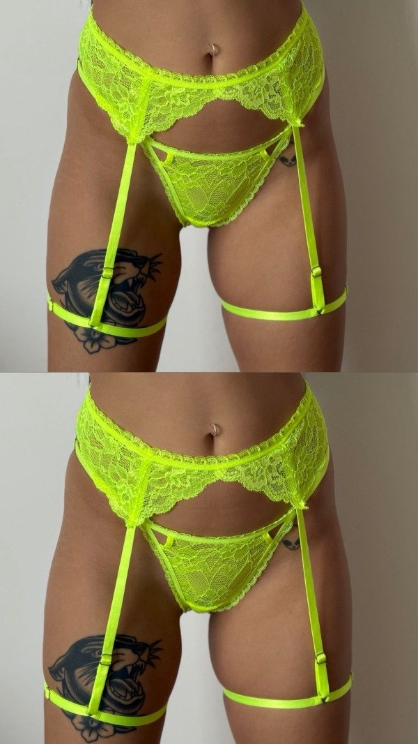 Producto - Liguero puntilla Fluo