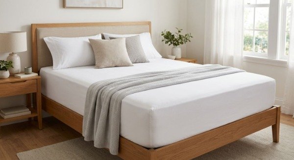 Producto - Sábana Ajustable Paris Basic 2 1/2 Pl. "Blanco"