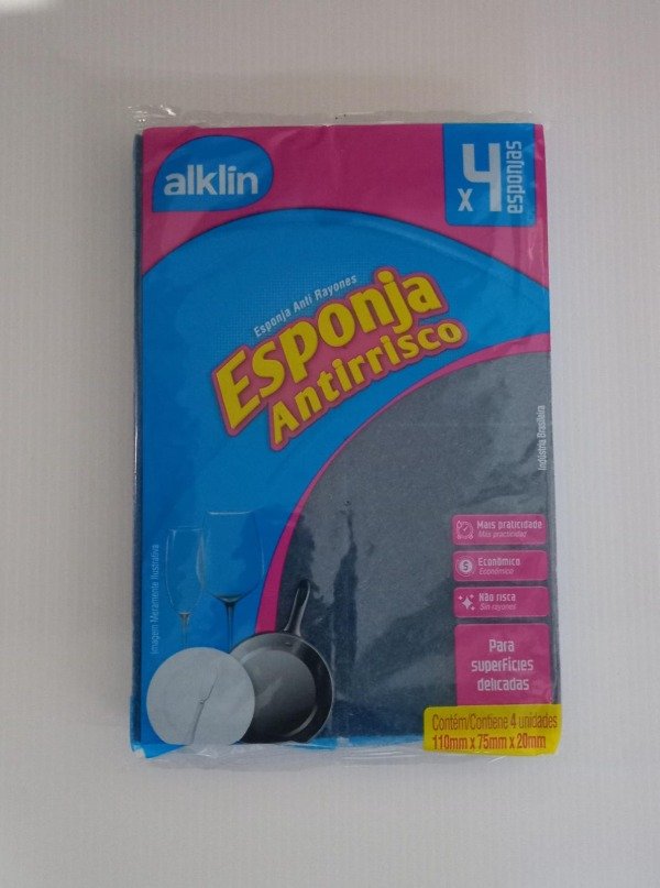 Producto - ESPONJA  ANTI RAYAS - PACK CON 4 UNIDADES