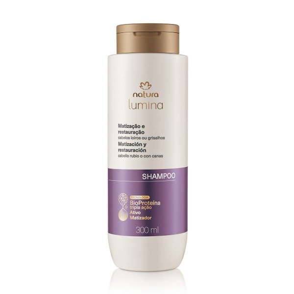 Producto - Shampoo lumina matizador para rubios o con canas