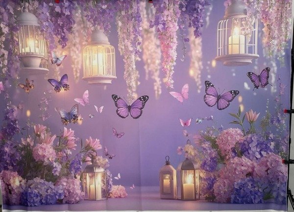 Producto - FONDO NENA MARIPOSAS CON FALLA IMPERCEPTIBLE NA10