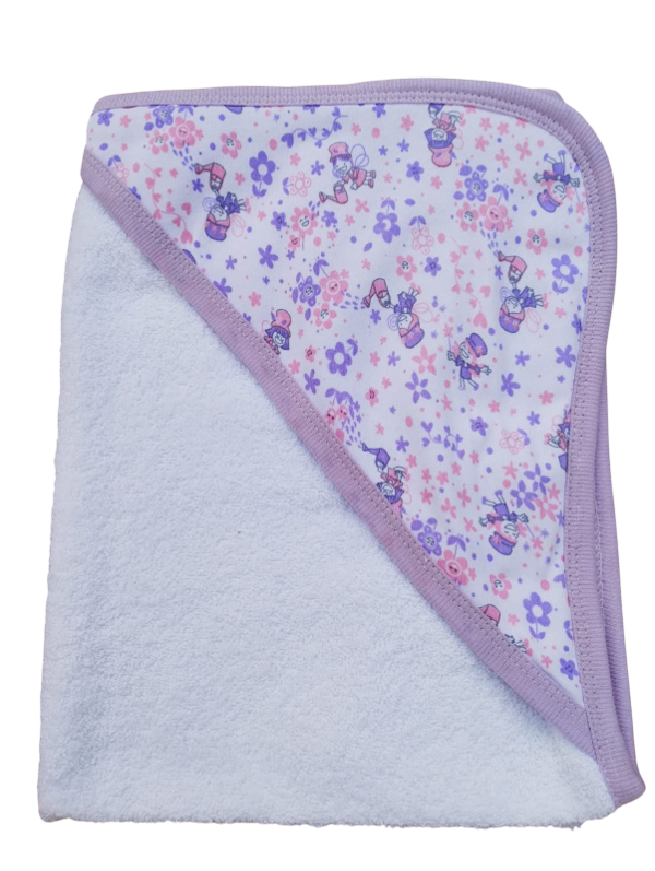 Producto - TOALLÓN ALGODÓN con capucha estampada