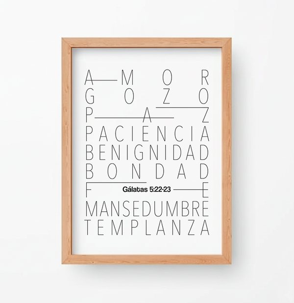 Producto - GÁLATAS 5:22-23 LINEAL