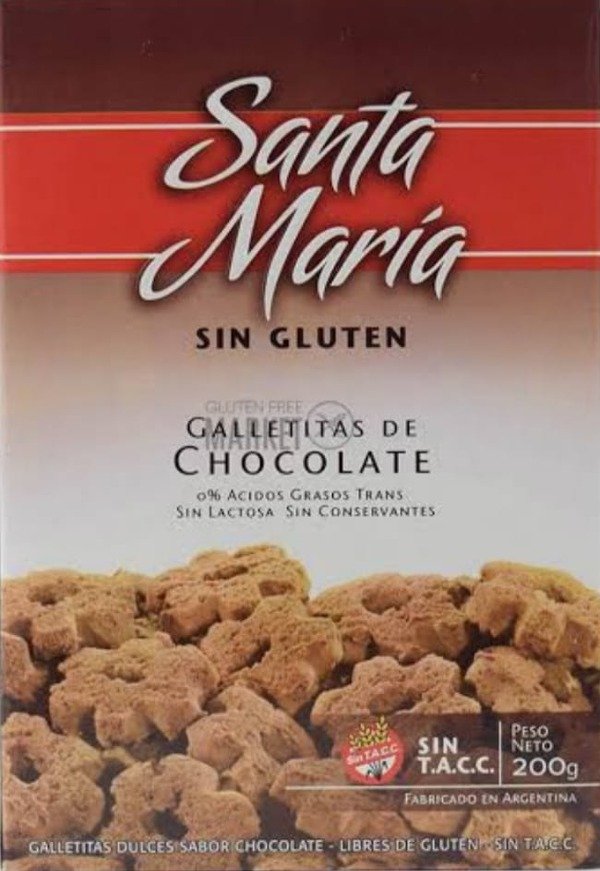 Producto - GALLETITAS DE CHOCOLATE SANTA MARIA