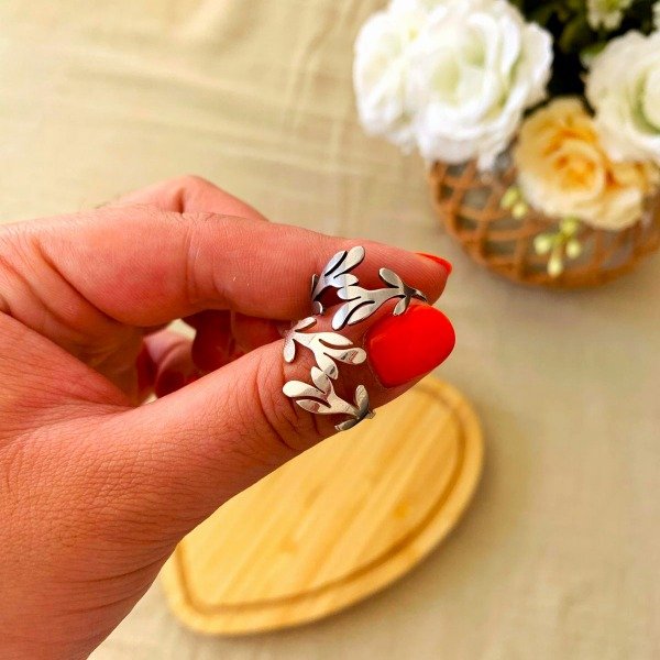 Producto - Anillo Hojas