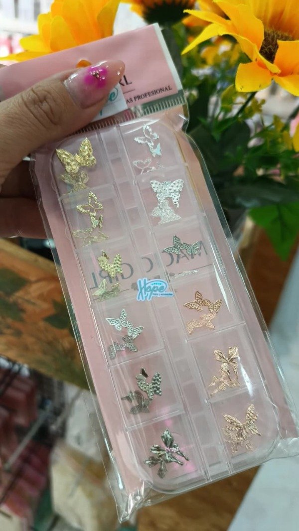 Producto - DIJE MARIPOSA METAL VARIOS TONOS