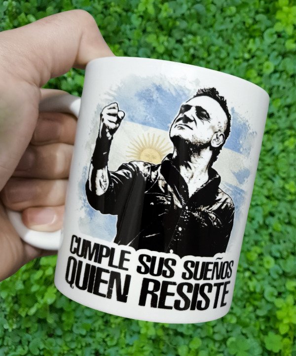 Producto - Cumple sus sueños quien resiste [Ricardo Iorio][Stencil Art]
