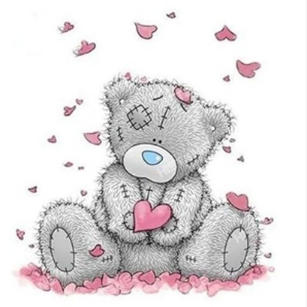 Producto - Kit De Pintura Con Diamantes Diamond Painting 20x20cm HI STONE - Osito