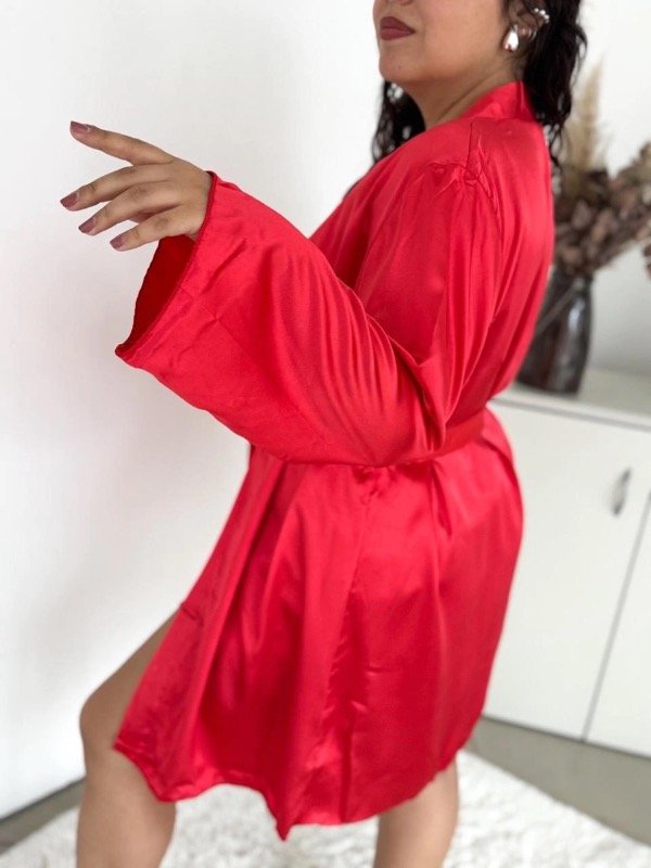 Producto - Set de seda rojo