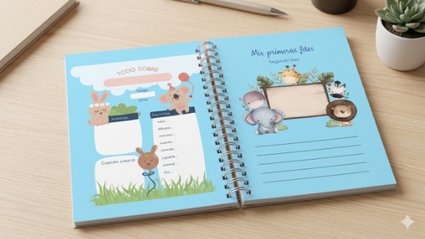 Producto - Diario de Embarazo y Primer Año (PDF Imprimible): Tu Sistema de Gestión Familiar - 6