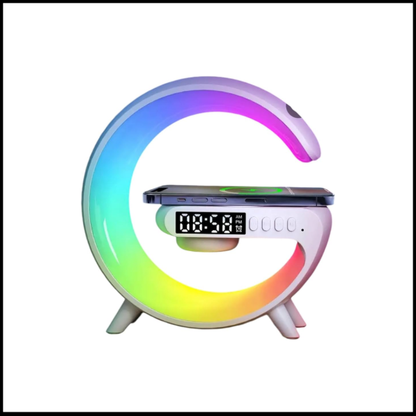 Producto - Smart Light Sound Machine  Lámpara RGB y carga inalámbrica