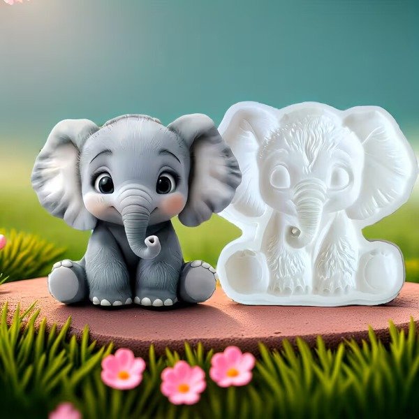 Producto - Molde elefante bebé