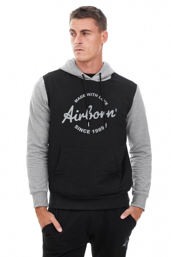 Producto - BUZO HOODIE CON CAPUCHA COMBINADO