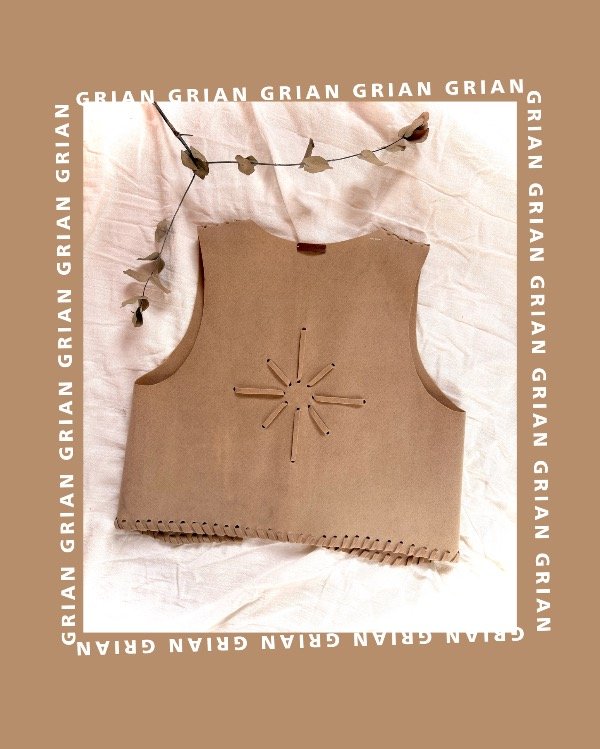 Producto - Chaleco GRIAN - HUESO