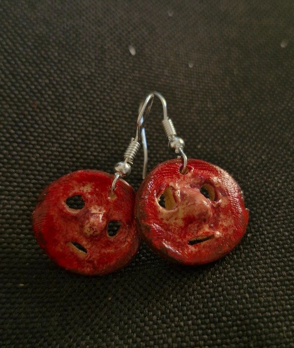 Producto - Aritos cara creepy