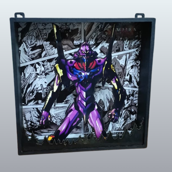Producto - Cuadro 3D Eva 01 - Evangelion