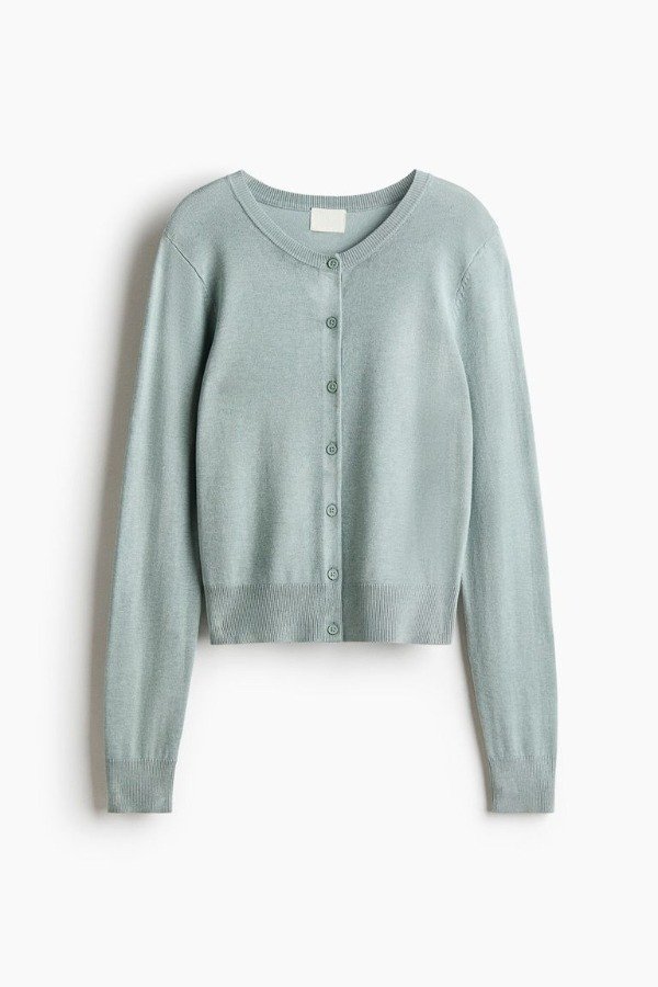 Producto - Cardigan HyM verde mujer - 2