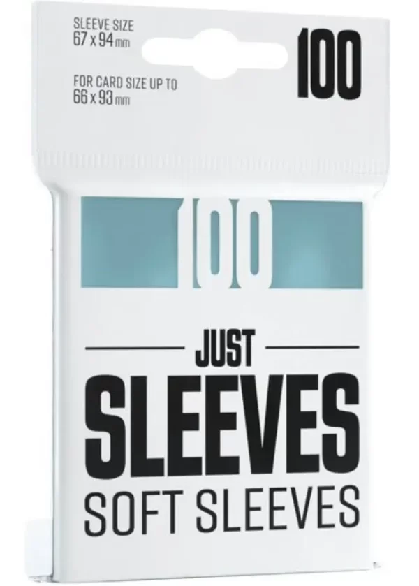 Producto - Just Sleeves - Soft Sleeves  / Fundas para cartas transparentes (100 unidades)