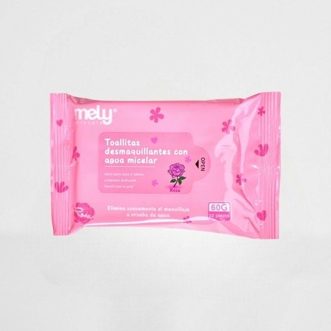 Producto - Toallitas desmaquillantes Mely agua de rosas