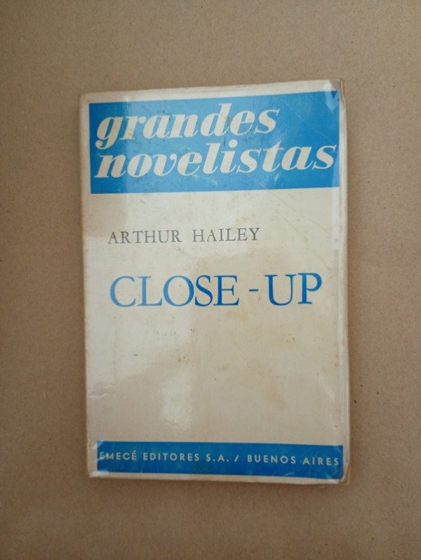 Producto - Close up Historias para televisión - Arthur Hailey - Emecé 1972