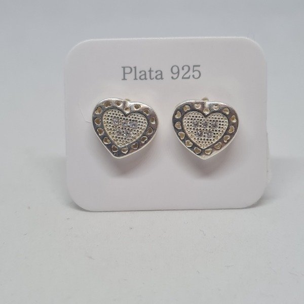 Producto - Aros corazon cubic