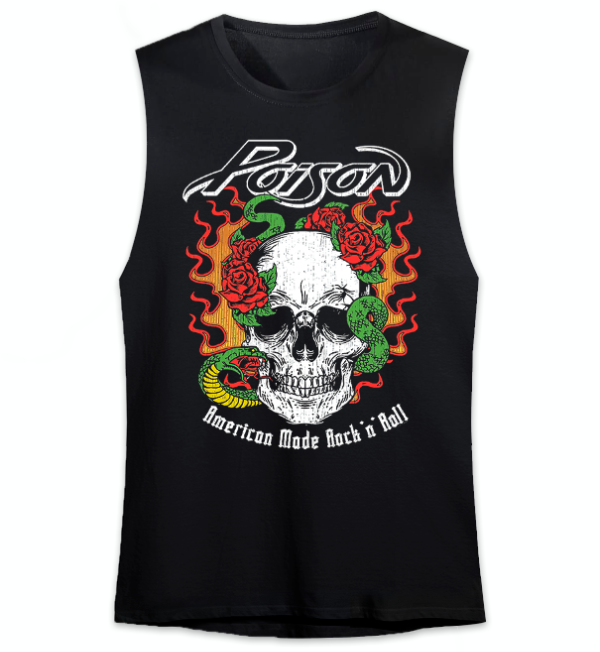 Producto - Musculosa Sudadera Poison Banda Rock
