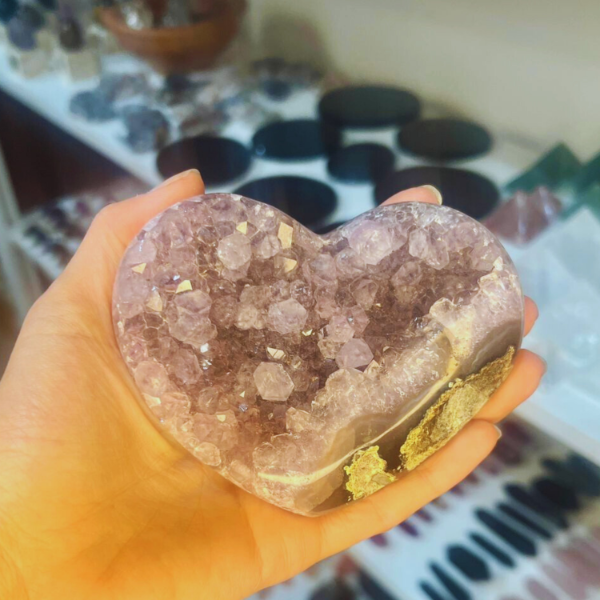 Producto - Geoda Corazon Amatista 07