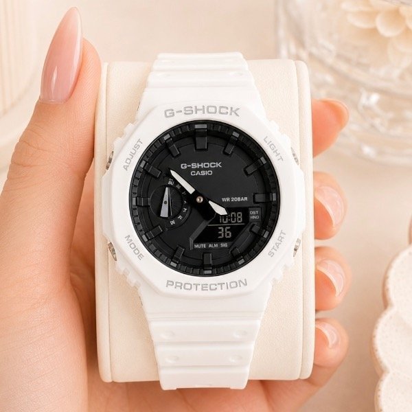 Producto - Ga-2100 AAA+  - White G - 0