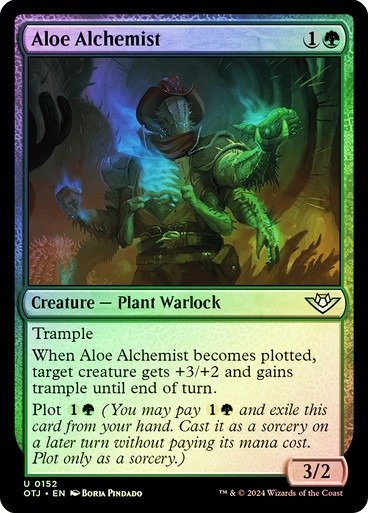 Producto - Aloe Alchemist Foil  Outlaws of Thunder Junction