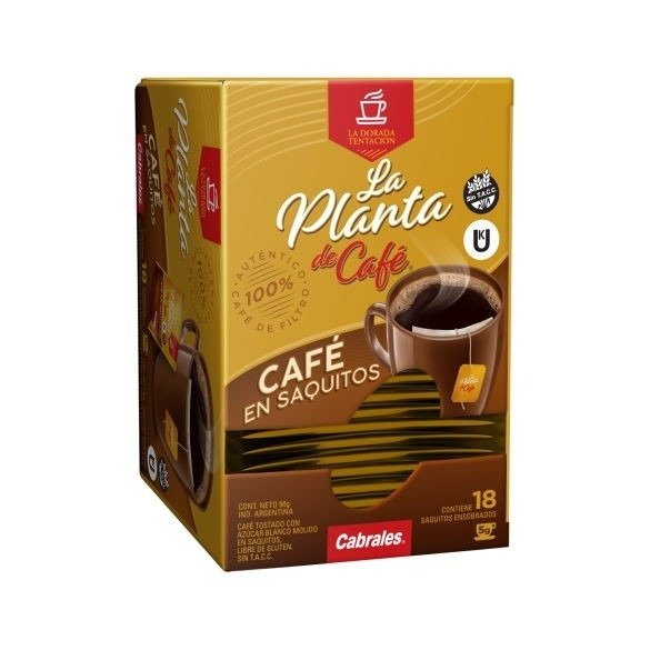 Producto - Café en saquitos La planta del Cafe