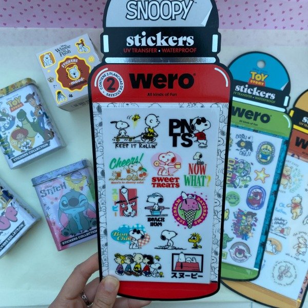 Producto - Stickers para botella - Snoopy