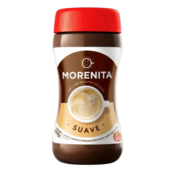 Producto - CAFE INSTAN SUAVE LA MORENITA 6u x 100g